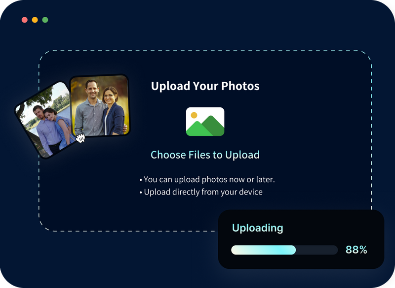 upload Any Photo