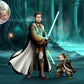 Make Me Jedi Digital Portrait
