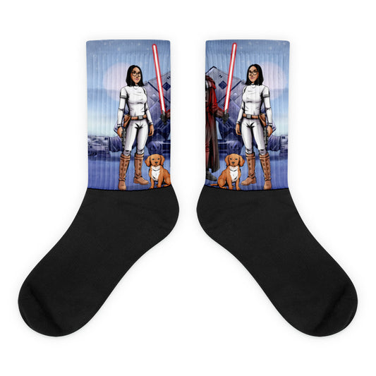 Jedi Portrait + Socks Bundle