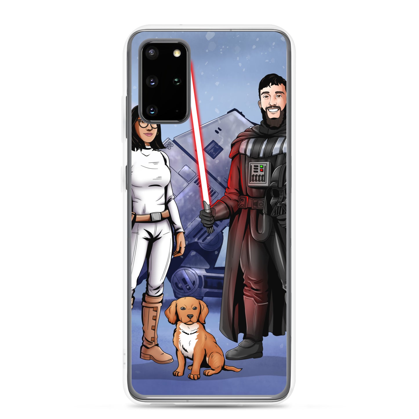 Custom Make Me Jedi Portrait + Samsung Case