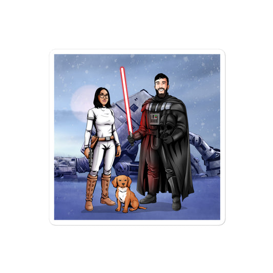 Jedi Portrait + Stickers Bundle