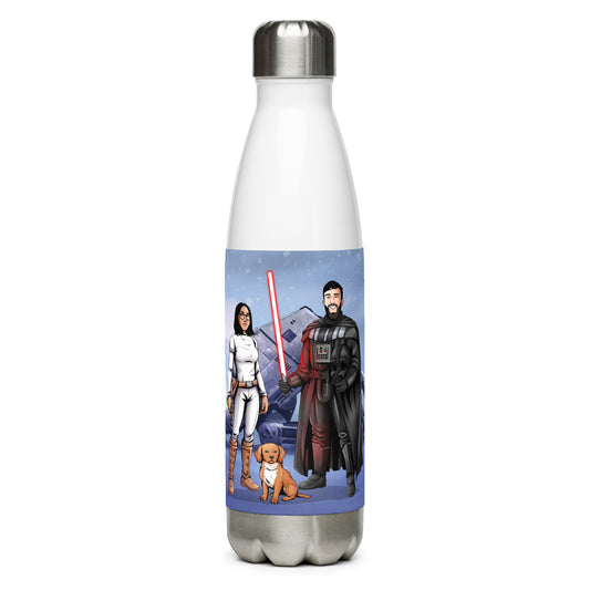 Jedi Portrait + Water Bottle Bundle