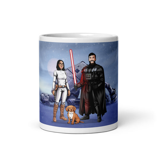 Custom Make Me Jedi Portrait + Mug